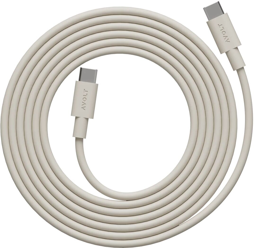 AVOLT Cable USB-C a USB-C 2 m. Nomad Sand