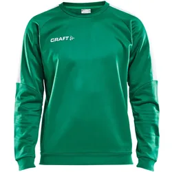 CRAFT Progress Round-Neck Sweatshirt Herren 651900 - team green/white S