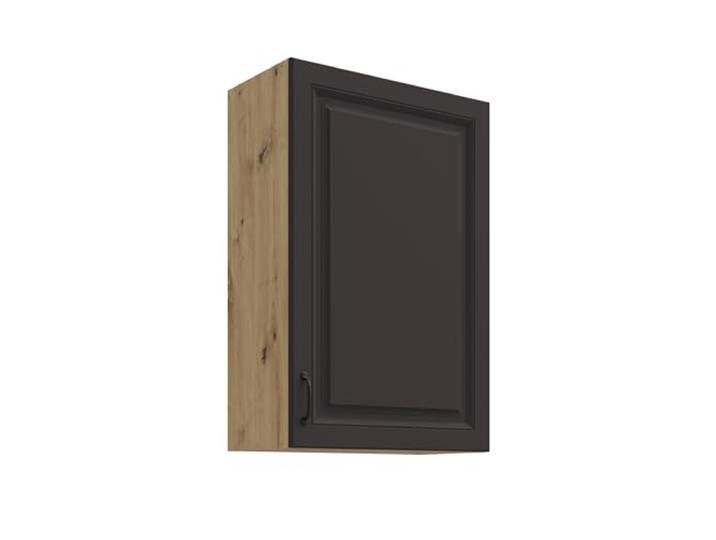 Kuechen-preisbombe Hängeschrank 60 cm Stilo Grau + Eiche Artisan Küchenzeile Küchenblock Küche Landhaus Höhe 90 cm