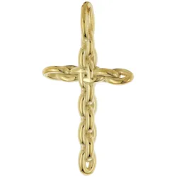 trendor 28861 Kreuz-Anhänger Gold 333/8K