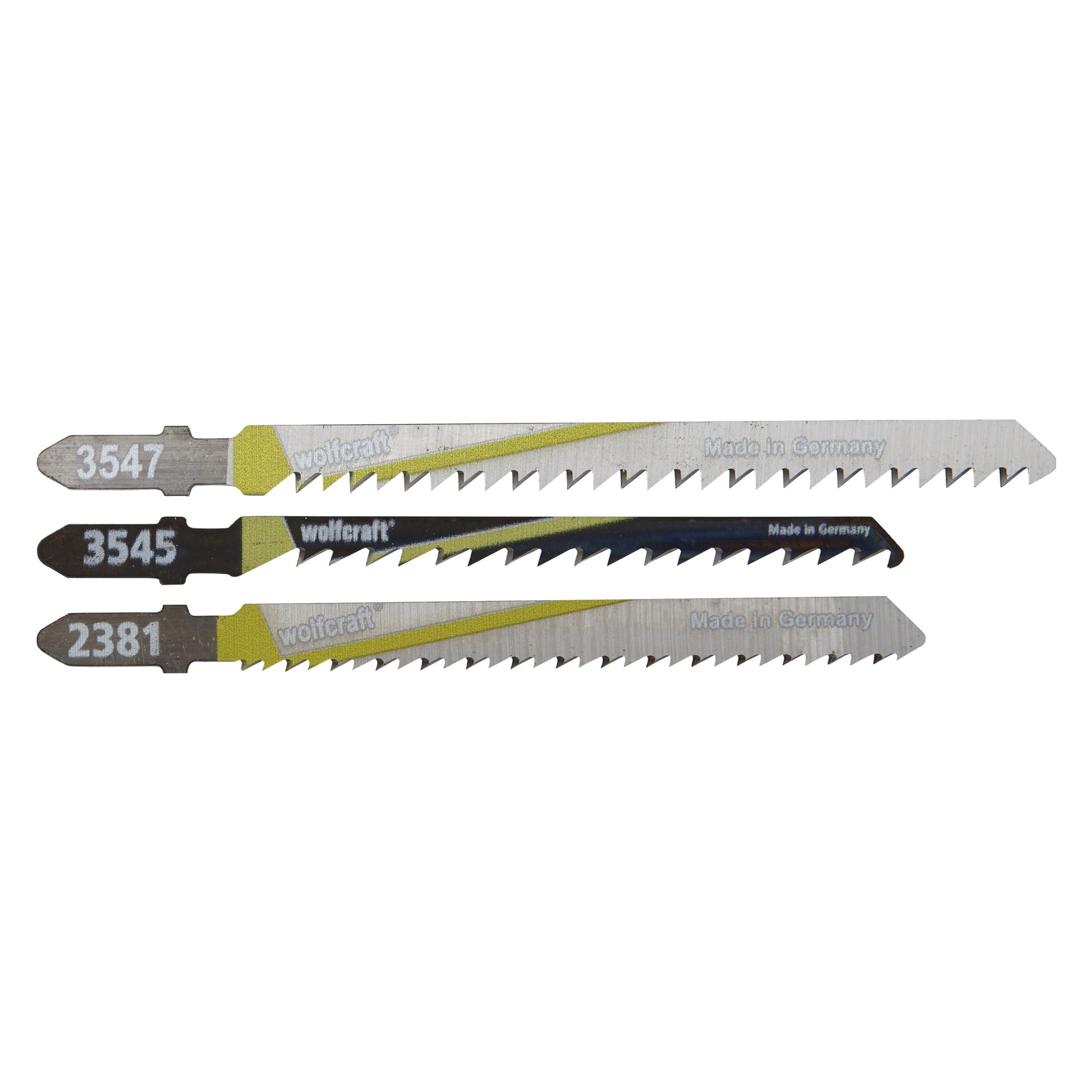 wolfcraft 1 Stichsägebl.-Set Küche 3-tlg. T-Schaft (WF2684000)