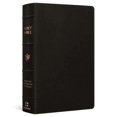 ESV Giant Print Personal Size Bible, Red Letter (Buffalo Leather, Deep Brown), Gebundene Ausgabe von Esv Bibles, Crossway