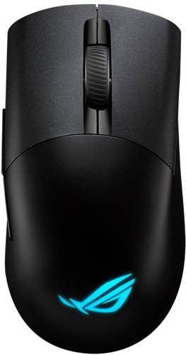 Asus Keris Wireless AimPoint Gaming-Maus Funk, Bluetooth, USB Optisch Schwarz 5 Tasten Beleuchtet, Wiederaufladbar