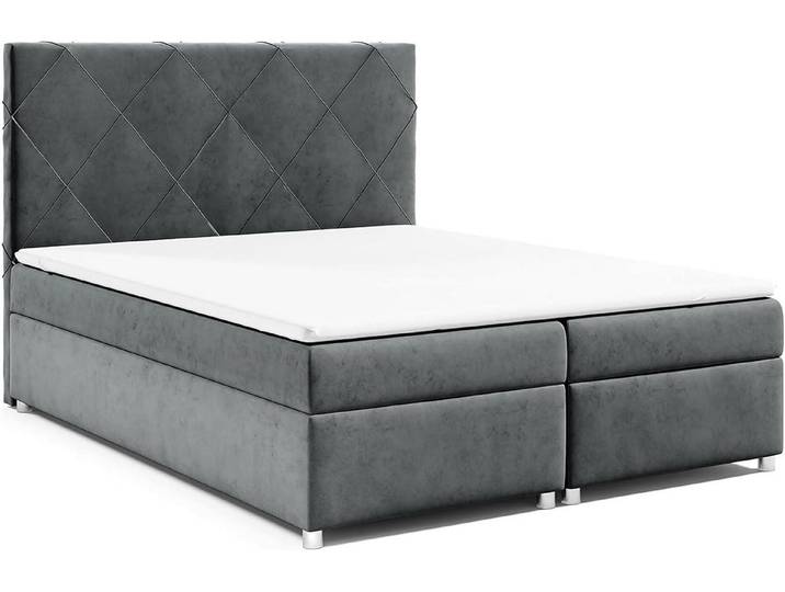 Best for Home Boxspringbett Boxspringbett Trinity K-7 mit Stauraum & 7-Zonen Komfort – kompakt (140x200 160x200 180x200 200x200 cm), Handwerksqualität, TOP Preis-Leistungs-Verhältnis