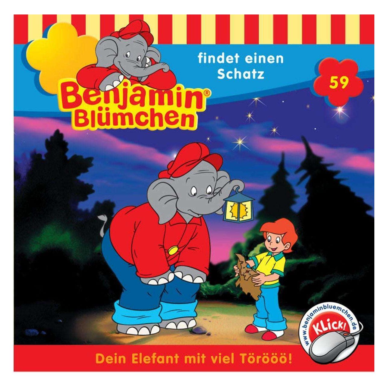 Kiddinx Folge 059: Findet Einen Schatz (Benjamin Blümchen) (4001504265595)