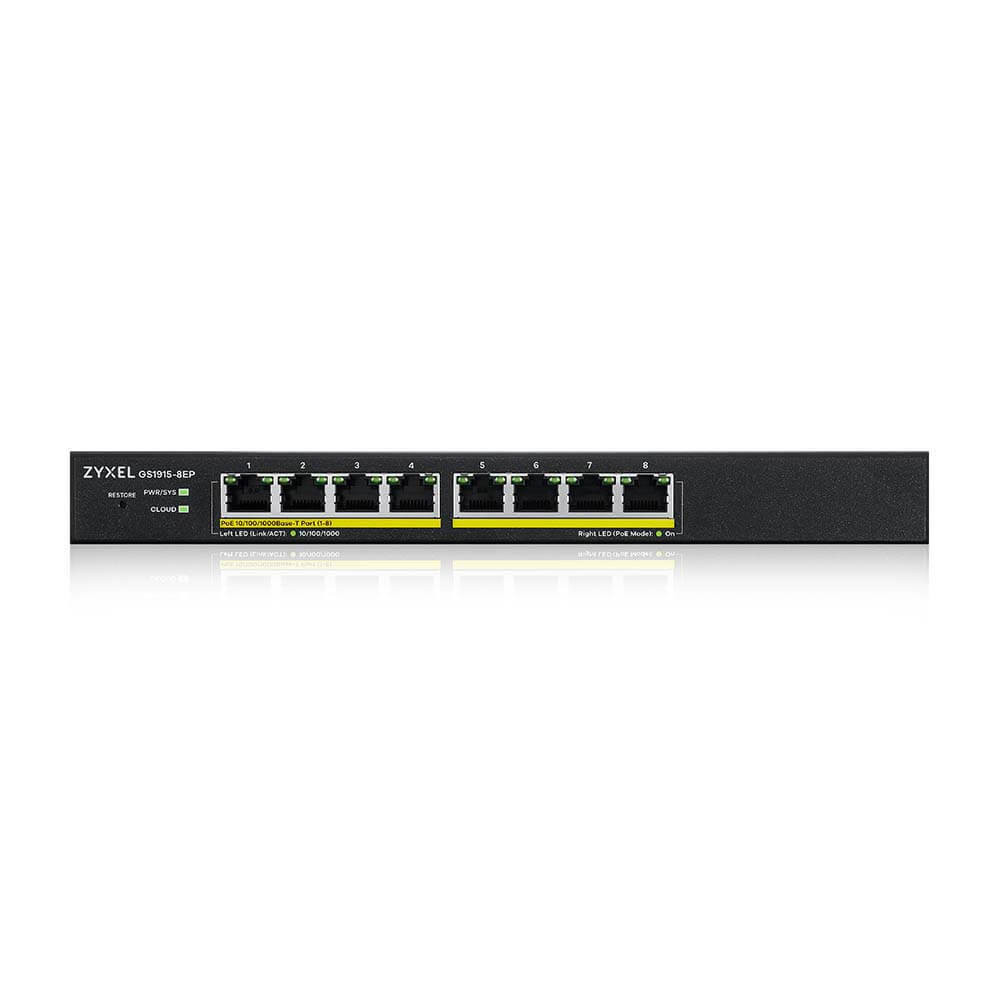ZyXEL GS1915-8EP-EU0101F Switch