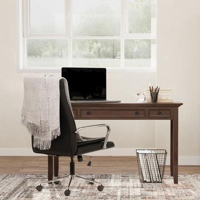 WYNDENHALL Halifax SOLID WOOD Transitional 54 inch Wide Desk