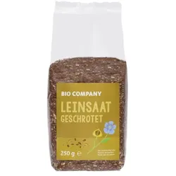 Bio Company Leinsaat geschrotet bio