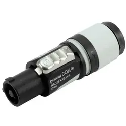 NEUTRIK PowerCon Kabelstecker gr/sw NAC3FXXB-W-L