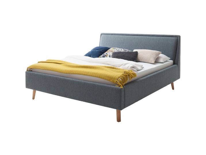 Bett Simas Ocean Bezug Stoff 180 x 200 cm - Bett