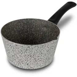 Mamù Konische Kasserolle, antihaftbeschichtet, Aluminium, kratzfest, hergestellt in Italien, Ø 12 cm
