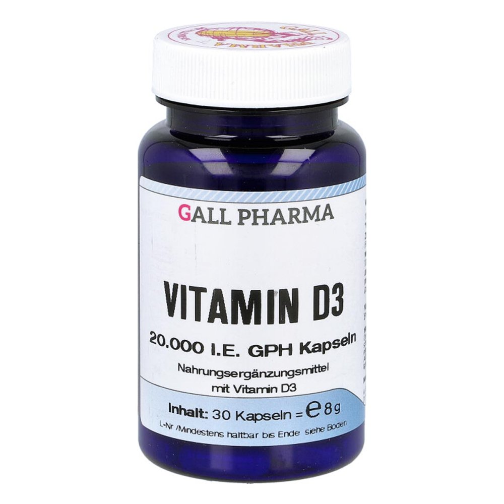 Hecht-Pharma GmbH Vitamin D3 20.000 I.e. Gph Kapseln 14201989