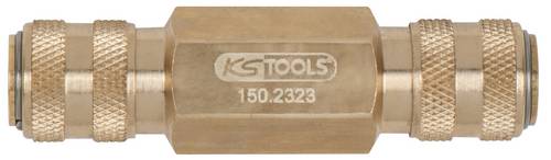 KS Tools 150.2323 Schnellkupplung beidseitig 3/8"