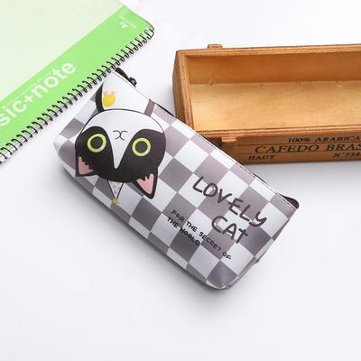 Combo Retail Shop Cat School Pencil Bag, Cute Silicone Waterproof Case, Girls Kids Gift, Office School Supplies, Stationery Organizer c