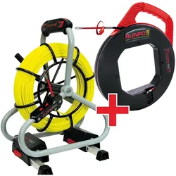 Runpotec, Kabeleinziehsystem, Aktion Glasfaserstab inkl Runpo5 30m 11120 (30 m)
