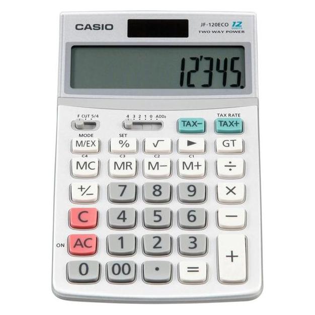 Casio Jf-120eco (Batteriebetrieb, Solarenergie) (JF-120ECO)