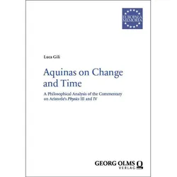 Gili:Aquinas on Change and Time, Fachbücher von Luca Gili