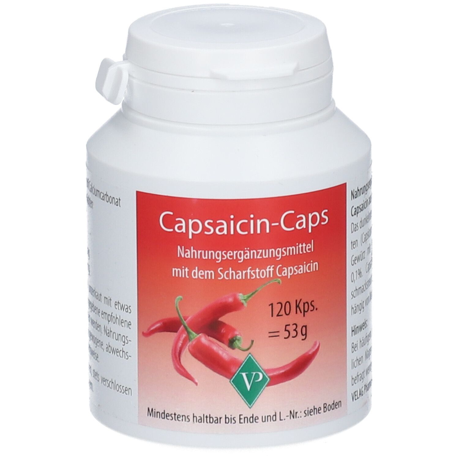Capsaicin Caps 120 St Kapseln