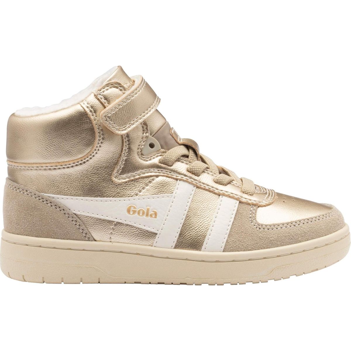Gola Talon Glimmer Sneaker Kids gold/off white (YC) 26 CKA080-YC-26-goldoffwhite