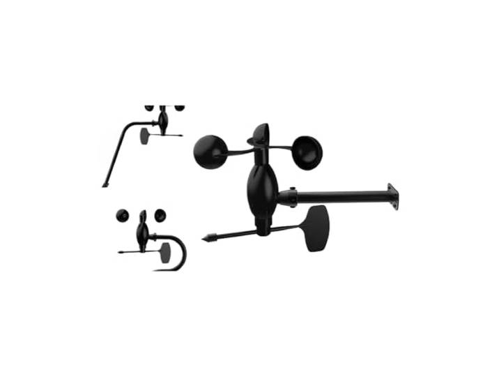 RS485 Wetterstation Drei Tassen Polycarbon-Windgeschwindigkeitssensor(Polycarbonate integrated 16direct)