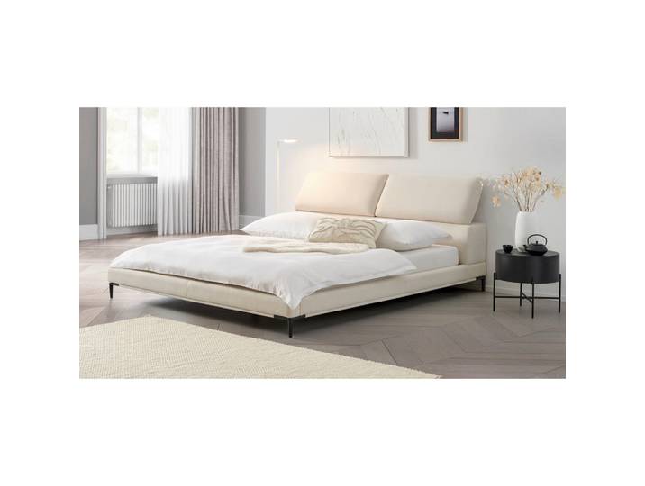 Livetastic Polsterbett Fiames, Creme, Holz, Metall, Kiefer, Pappel,Pappel, Sperrholz,Sperrholz, 32-Zonen, Höhe ca. - cm, 180x200 cm, nicht verstellbar, Schlafzimmer, Betten, Polsterbetten