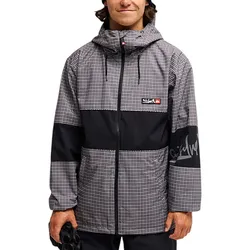 QUIKSILVER HIGH IN THE HOOD 10K Jacke 2027 yg checker java - M