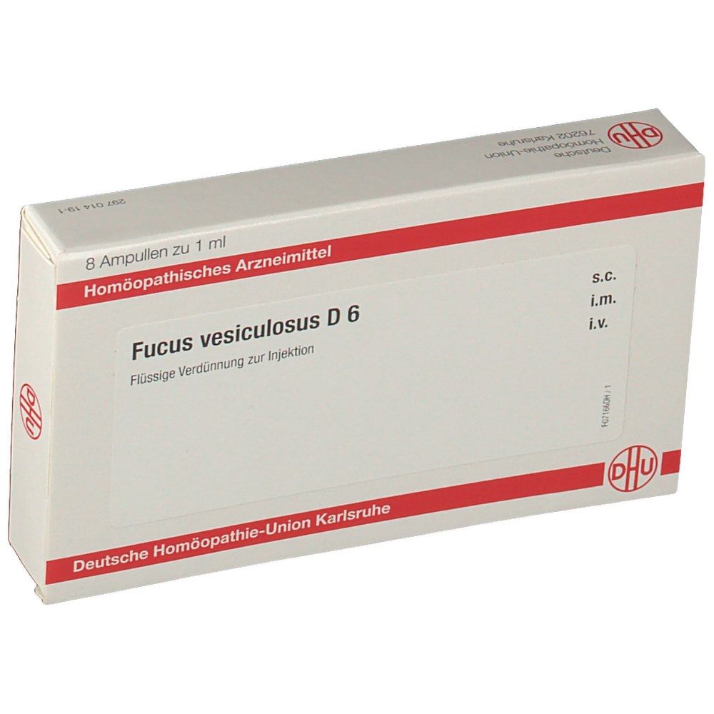Fucus Vesiculosus D 6 Ampullen 8x1 ml