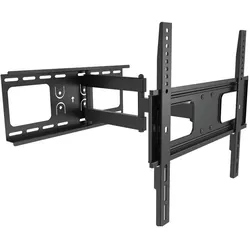 LogiLink Wall Mount (Wand, 50 kg, 32" - 55"), TV Wandhalterung, Schwarz