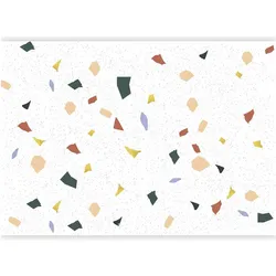 Artgeist, Tapete, Fototapete - Subtle Terrazzo Pattern (300 x 210 cm)