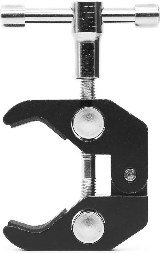 INF Pince Crabe en Aluminium Noir - Support de Bureau CNC pour Streaming en Direct