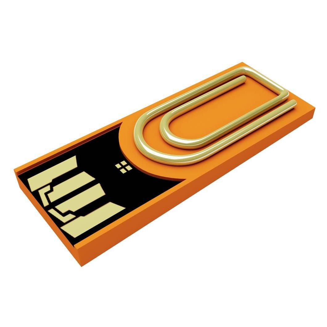 Xlyne clip/me USB-Stick Bulk 8 GB Orange CM08CO002 USB 2.0 (8 GB, USB-A) (CM08CO002)