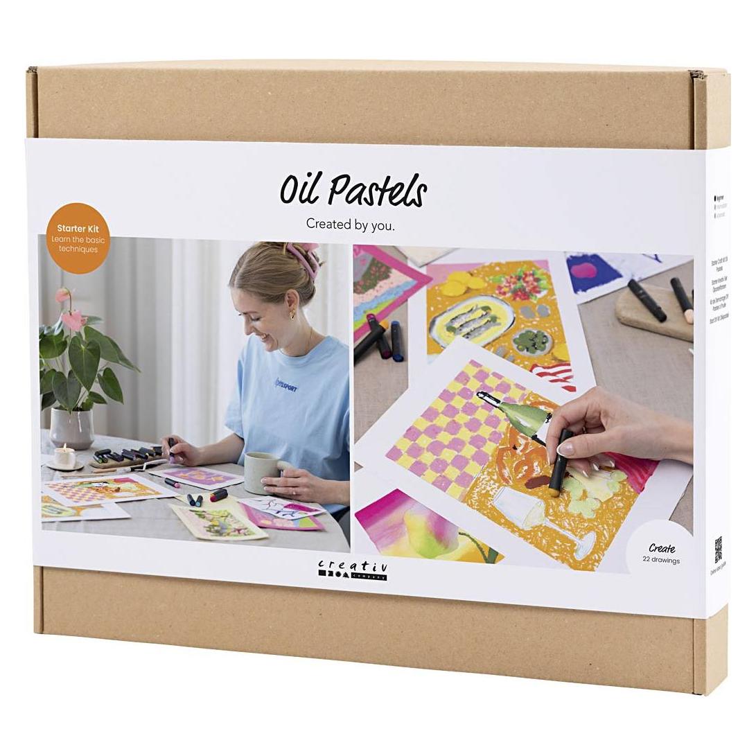 Creativ Company Start DIY Kit - Ölpastell (9772601)
