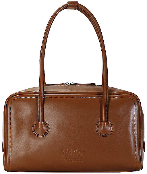 MARGESHERWOOD Ledertasche - Schultertasche SOFT BOSTON  braun EG