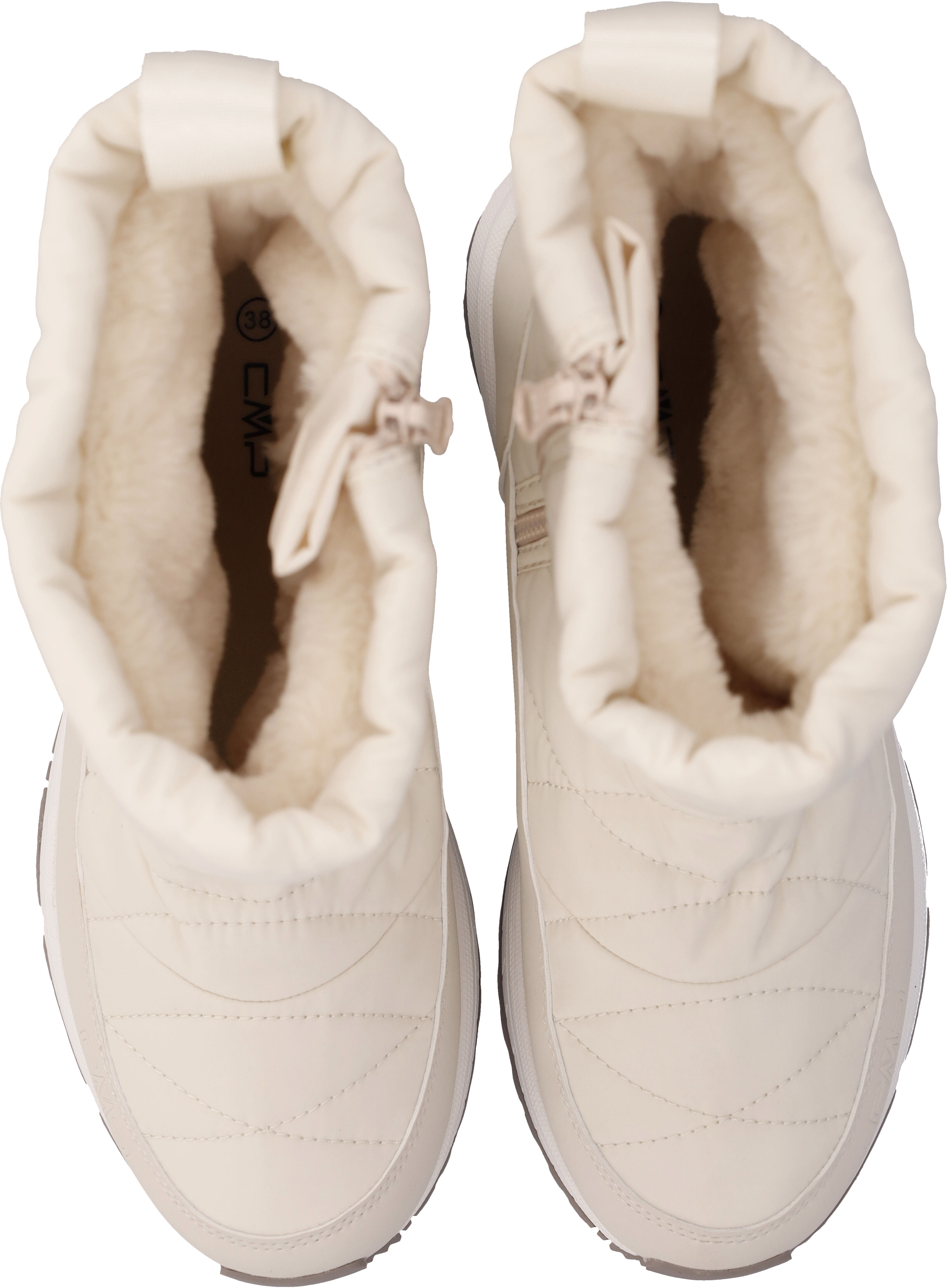 Winterstiefel CMP "YAKKA WMN SNOW BOOT WP", Damen, Gr. 36, beige (crema), Synthetik, Schuhe Winterstiefel, Winterschuhe, Winterboots, Snowboots, wasserdicht crema 36