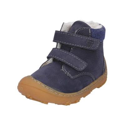 Lauflernschuh PEPINO "Pepino Halbschuhe Leder/Textil", Baby, Gr. 20, blau (see), Leder, Textil, Schuhe Lauflernschuh