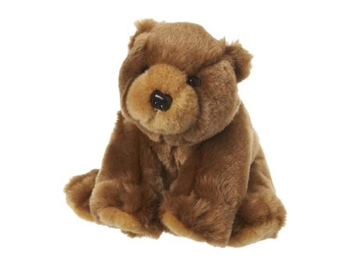 Pluche bruine beer 12 cm