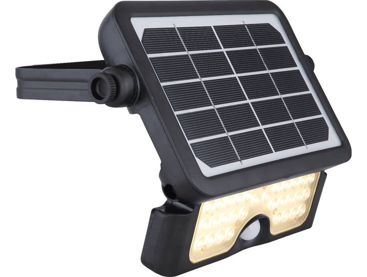 Globo Lighting Lampe solaire plastique noir\, LED