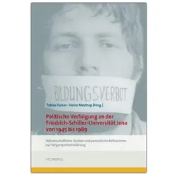 Politische Verfolgung an der Friedrich-Schiller-Universität Jena von 1945 bis 1989, Fachbücher