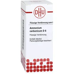 Ammonium Carbonicum D 6