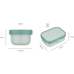 Mepal CAMPUS Obst- und Bentobox - Cool Pink (2025)