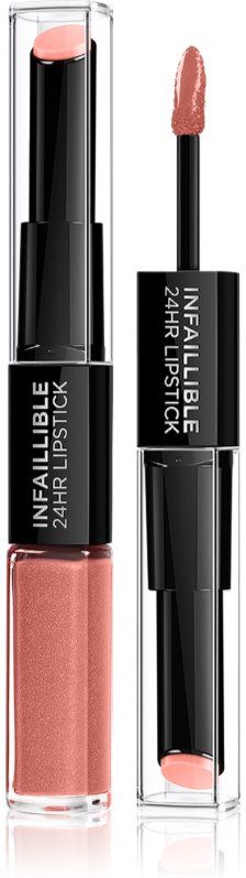 L’Oréal Paris Infallible long-lasting lipstick and lip gloss 2-in-1 shade 312 Incessant Russet 5 ml