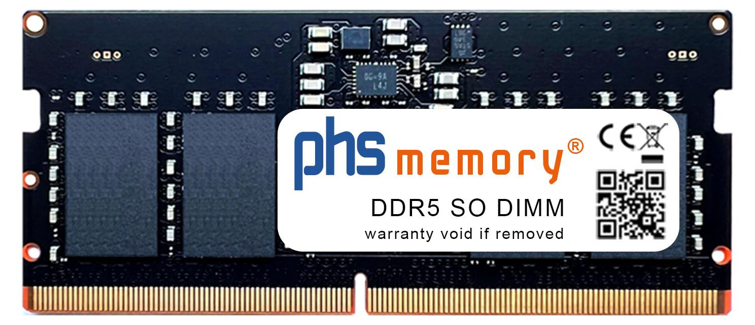 PHS Geheugen 8GB RAM DDR5 SO DIMM 4800MHz compatibel met Shuttle XPC slim DL30N