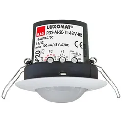 BEG 92306 Präsenzmelder RR 12-48V 360° DE weiß IP20 10m 2Kanal PD2-M-2C-12-48V-RR-DE