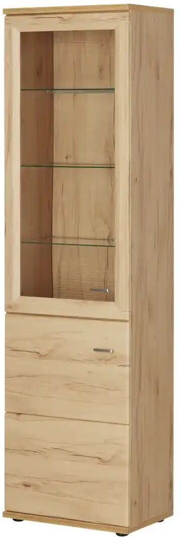 Höffner Vitrine  Vineta ¦ holzfarben ¦ Maße (cm): B: 60 H: 216 T: 40.0
