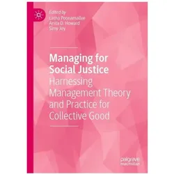 Managing for Social Justice, Fachbücher von Simy Joy, Latha Poonamallee, Anita D. Howard, Anita, D Howard