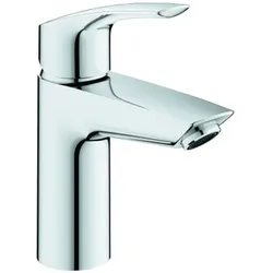 Grohe Eurosmart Einhand-Waschtischbatterie, S-Size, Ausladung 109mm, versenkbare Kette, EcoMode, chrom, 23372003