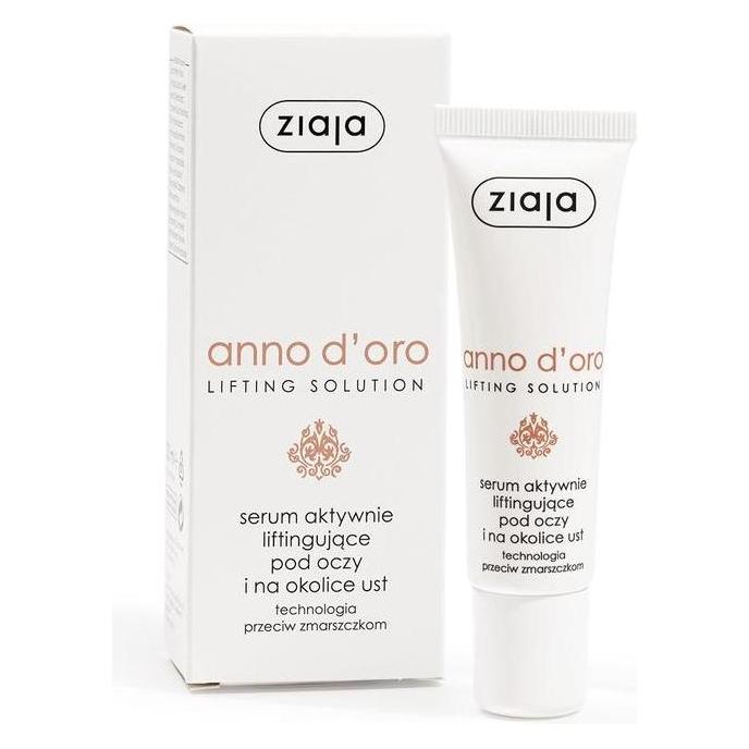 Ziaja Anno D'Oro Lifting Solution Serum Actively Lifting Under Eyes And On Around Mouth 30Ml (30 ml) (5901887005100)