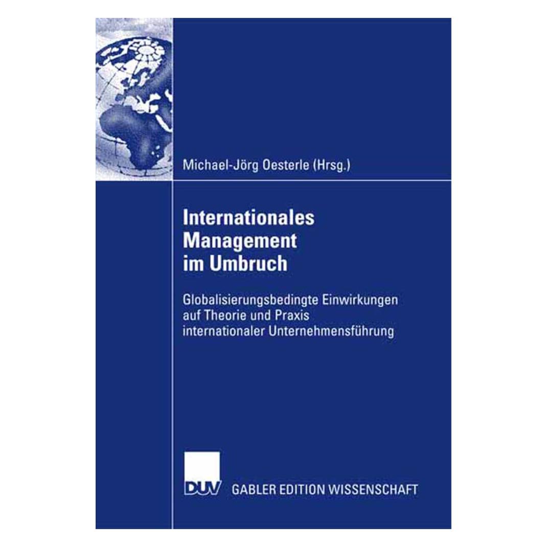Gabler Internationales Management im Umbruch (Deutsch, Softcover, Michael-Jörg Oesterle) (55189541)