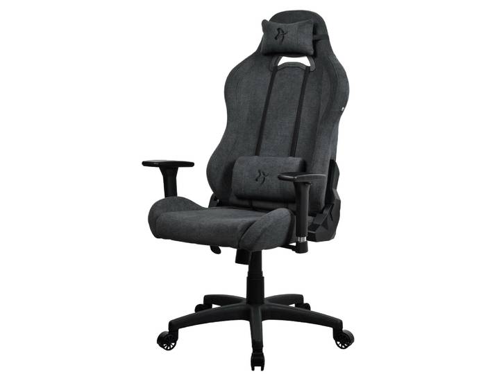 Arozzi Torretta Soft Fabric™ Chaise Gaming - Gris foncé
