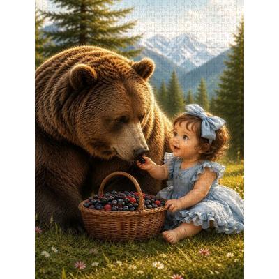 CALVENDO Puzzle Teilen macht Freude | 1000 Teile Lege-Größe 64x48cm Foto-Puzzle für glückliche Stunden